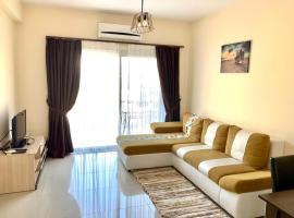 Amazing Two-Bedroom Apartment in Residence Lukomorye D1 with Private Garden, cheap hotel in Karavas