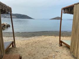 Architect's summer house by the beach, hotel in Porto Rafti