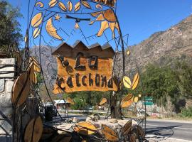Cabañas La Calchona: Melocotón'da bir tatil evi