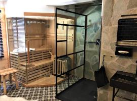 Sauna & Whirlpool - ALPENLIEBE APARTments, hotell i Inzell