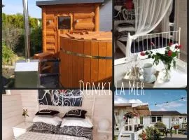 Domki LA MER z własnymi ogródkami- Balia z jacuzzi ,sauna ,rowery, klimatyzacja