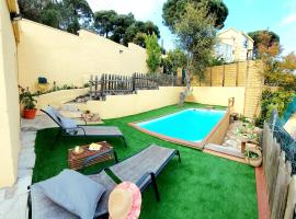 ANGLADA Villa con piscina privada, vistas al mar
