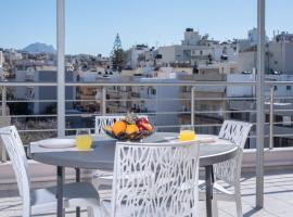 Rooftop Cosy Apartment Perfect Location, בית חוף בהרקליון