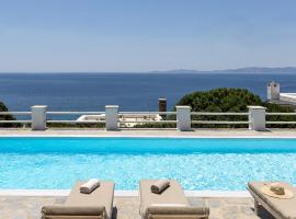 Big Blue Suites & Apartments, viešbutis mieste Kionia, netoliese – Sanctuary of Poseidon