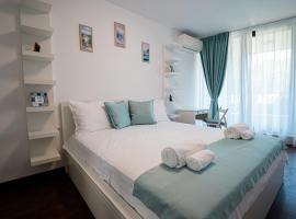 Stylish 1-BD Apartment in St. Constantine and Helena, hôtel à Saints Constantine et Helena