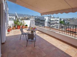Rooftop apartment with great veranda, hotel in Athens