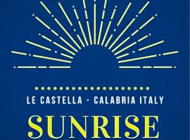Sunrise B&B Le castella, hotel Le Castella Castle környékén Le Castellában