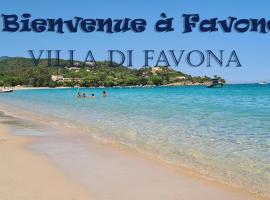 Villa Favone 4 chambres piscine privée, hotel in Conca