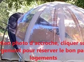 nuit étoilée, luxury tent in Mondragon