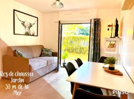 Perle Marine au pied de la plage, διαμέρισμα σε Cabourg