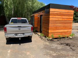 Cabañas Habitainer BordeRio 2, alquiler vacacional en la playa en Concepción