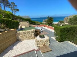 Magnifique villa face à la plage de Pors Peron