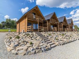 Wycisznia - drewniane domki całoroczne, holiday home in Gierałtowiczki