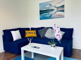 Spacious and Bright 2 Bedroom Apartment, Sleeps 6, 1st Floor with Free Parking, Business and Leisure by Jesswood Properties, apartma v mestu Hinckley