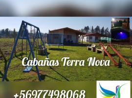 Cabañas Terra Nova Colbun Machicura, εξοχική κατοικία σε Linares
