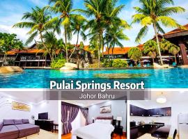 Amazing Resort Suite at Pulai Springs Resort, hotel com estacionamento em Johor Bahru