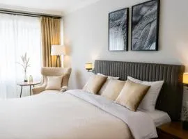 Hochwertige Ferienwohnung mit Sonnenterrasse & Gartenblick, nur wenige Gehminuten zum Strand