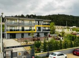 Golden Hour Apartment بورصة شقة مريحة Bursa Nilufer مَنْظَرٌ جَمِيلٌ、Nilüferのバケーションレンタル