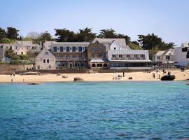 Logis Hôtel Saint Guirec Et De La Plage, khách sạn ở Perros-Guirec