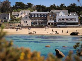 Logis Hôtel Saint Guirec Et De La Plage, khách sạn ở Perros-Guirec