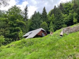 Architect`s Cottage - serenity and greenery in the highlands, koča v mestu Soča