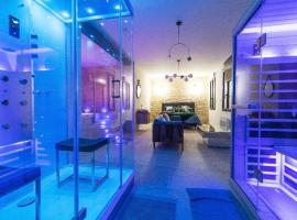 L'indiscrete Love Room - Hammam-Sauna-SPA, hotell i Saint-Cyr-sur-Loire