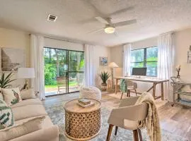 Townhome with Lush Forest View, Steps to Beach!