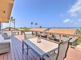 Steps to Poipu Beach Home with Deck and Scenic View