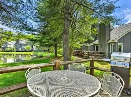Deck and On-Site Fishing Pond Lake Harmony Home!