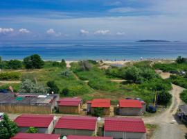 Каравани на плаж Златна Рибка Созопол, campsite in Sozopol