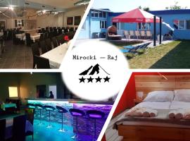 Mirocki-Raj, готель із гідромасажними ваннами у місті Miroč