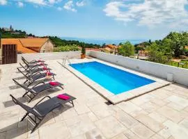 Awesome Home In Veprinac With Private Swimming Pool, Can Be Inside Or Outside