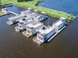 Aqualiving, paatelamu sihtkohas Aalsmeer