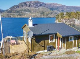 Amazing Home In Eikelandsosen With Sauna, hotel i Eikelandsosen