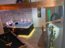 Le Cosily jacuzzi et sauna privatif
