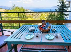 Vista sul Mare Loutra Oreas Elenis, kuća za odmor ili apartman u gradu 'Loutra Elenis'