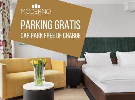 Hotel Moderno Poznań, хотел в Познан