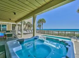 Holiday Fin - Heated Pool Hot Tub! Game Tables! Beachfront!!!