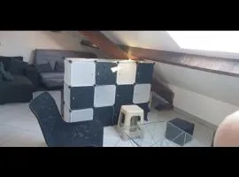 studio cosy à 35 mn de Paris.