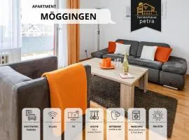 Große moderne Ferienwohnung in bester Bodenseelage l 1 Minute zum Bodensee l 2 Zimmer l Vollausgestattete Küche l Sonnenbalkon l WLAN l Willkommen im Apartment Möggingen