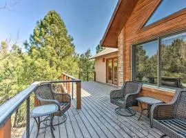 Stunning Angel Fire Cabin with Hot Tub and 3 Decks!