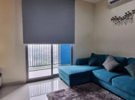 Apt Pejaten Park Residence 2 BR Grey dgn Netflix, Bathub, Pool