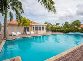 Attractive villa in resort