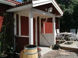 Idyllisk nybyggd stuga på Sollerön.