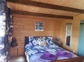 Country Bumpkin - Romantic Couples stay in Oakhill Cabin – tani hotel w mieście Binegar