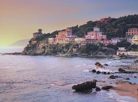 Due graziose camere con vista mare a 5 min dal mare di Castiglioncello, hostal o pensió a Castiglioncello