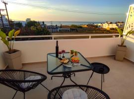 Poseidonas luxury Apartment, beach hotel in Platanes
