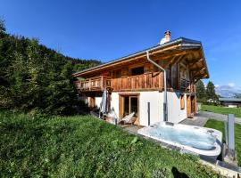Vielyterra - Chalet haut de gamme - Domaine du mont blanc, hotell i Saint-Gervais-les-Bains