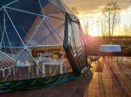 DebessJums, glamping in Nereta