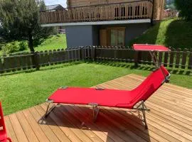 2,5 pièces à Haute-Nendaz, grande terrasse, piscine, sauna, tennis